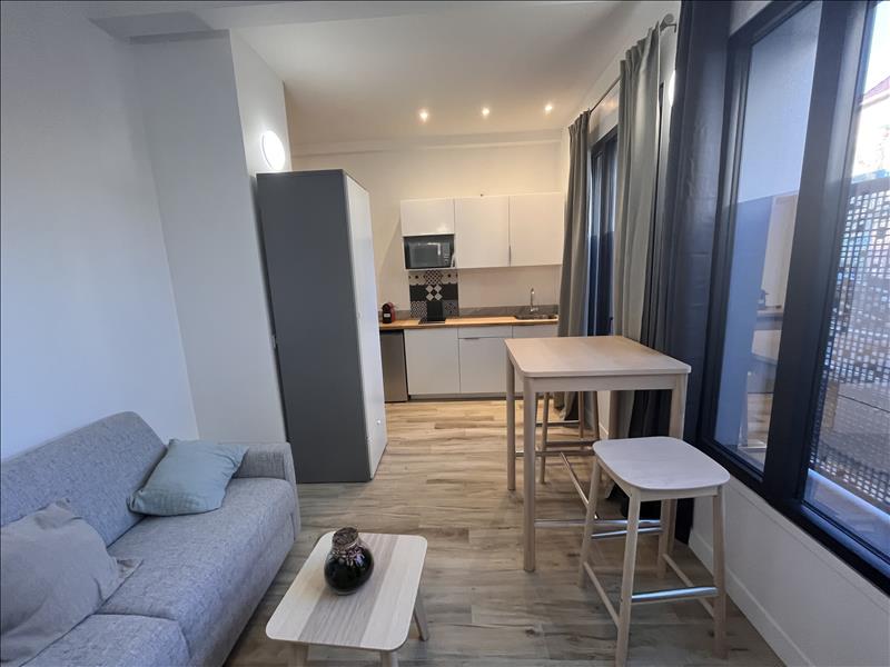 Appartement - RDC - 20,51 m2 - 1 pièce - Meublé